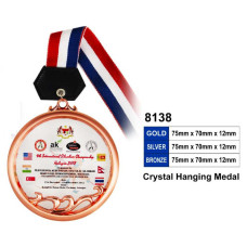 Crystal Hanging Medal NC8138<br>NC8138
