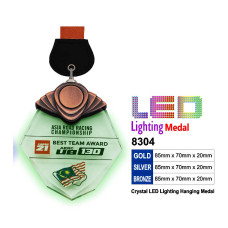 Crystal LED Lighting Hanging Medal NC8304<br>NC8304
