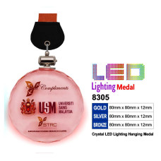 Crystal LED Lighting Hanging Medal NC8305<br>NC8305
