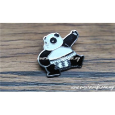 Collar Pin Silver Gloss 2D Etching CP/SG_05