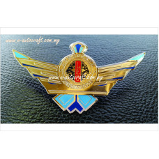 Badge Wing Gold Gloss<br>2D Etching<br>BDG/GG_03			
