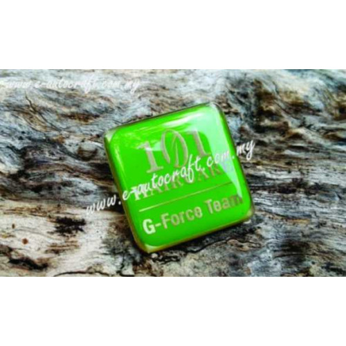 Collar Pin Silver Gloss 2D Etching CP/SG_01