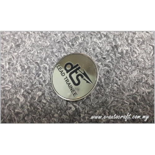 Collar Pin Silver Gloss 2D Etching CP/SG_03_x000D_