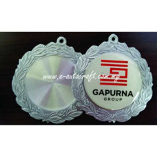 Hanging Medal 2D Relief Pewter<br>Semi Color Printing<br>HM/RP_03