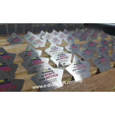 Badge Stainless Steel 2D Etching BDG/NH_01
