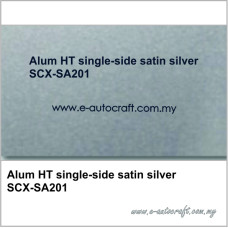 Alum HT single-side satin silver<br>SCX-SA201