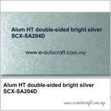 Alum HT double-sided bright silver SCX-SA204D