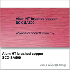 Alum HT brushed copper<br>SCX-SA500