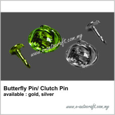 Butterfly pin