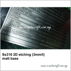 2D etching SS316-3mm